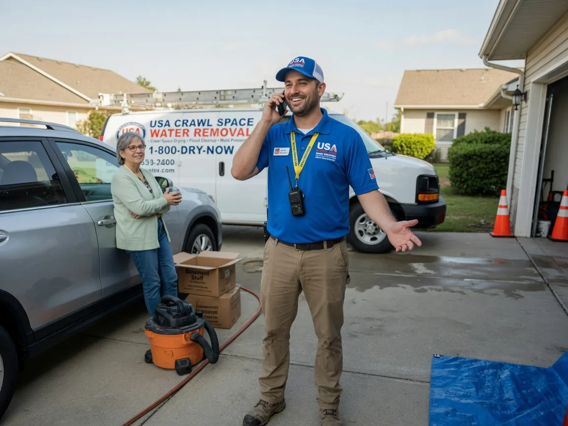 Crawl Space Water Removal Randolph, TX FAQs